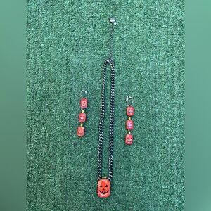 Betsey johnson Necklace and Earring Set